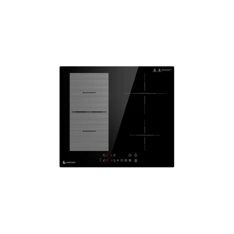 AMZCHEF CE-FS-I72S-FFDD07 4-zone induction cooktop